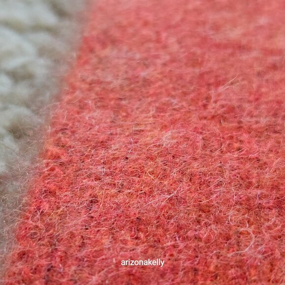 NWOT Tahari Cashmere in Heather Orange Pink - Picture 7 of 16